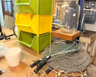 Items Located In The Lower Un-Finished Tool Room