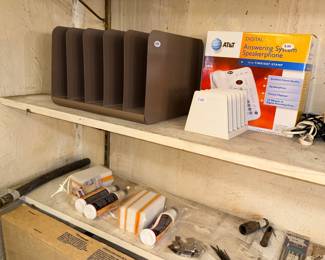 Items Located In The Lower Un-Finished Tool Room