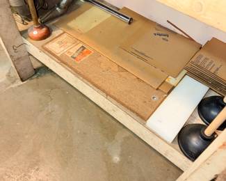 Items Located In The Lower Un-Finished Tool Room