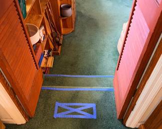 Stairs Leading Down To The Family Room ~ Be Careful On The Steps!