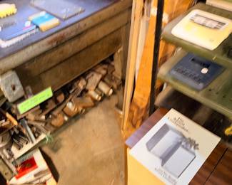 Items Located In The Lower Un-Finished Tool Room