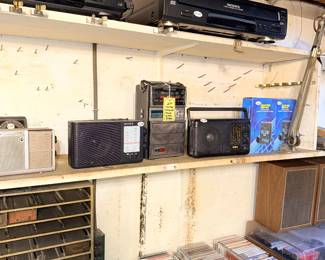 Items Located In The Lower Un-Finished Tool Room