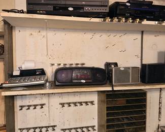 Items Located In The Lower Un-Finished Tool Room