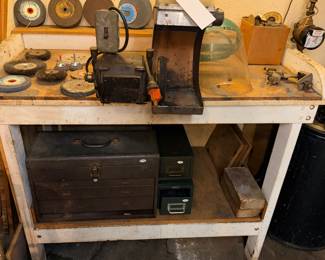 Items Located In The Lower Un-Finished Tool Room
