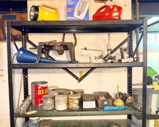 Items Located In The Lower Un-Finished Tool Room