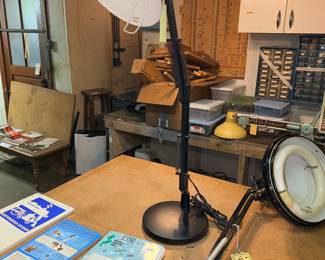 Items Located In The Lower Un-Finished Tool Room