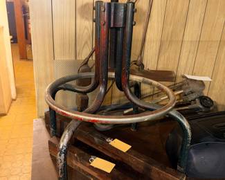 Items Located In The Lower Un-Finished Tool Room