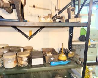 Items Located In The Lower Un-Finished Tool Room