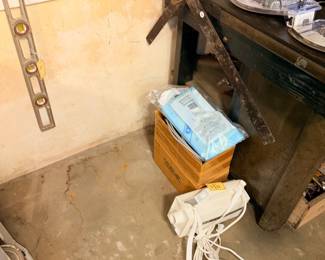 Items Located In The Lower Un-Finished Tool Room