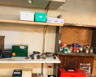 Items Located In The Lower Un-Finished Tool Room