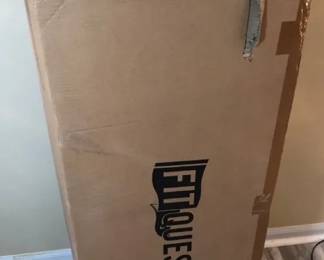 FitQuest Flex Bike A Recumbent Bike With Resistance Bands A New In Box