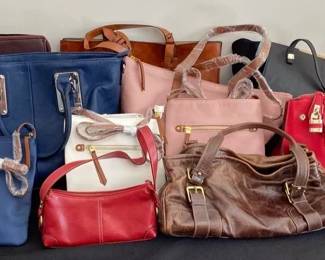 Large Lot Of Hand Bags