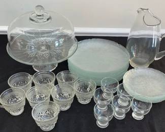 Glassware Lot