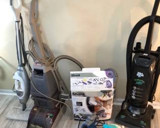 Dirt Devil Vacuum Hoover Steam vac Shark portable Steam Pocket Shark Steam Mop More