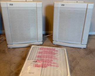 Two Hunter HEPAtech Air Purifiers