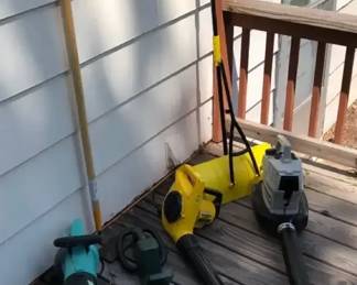 Paramount Earthwise Electric Blowers Black Decker Electric Hedge Trimmers Royal Gas Powered