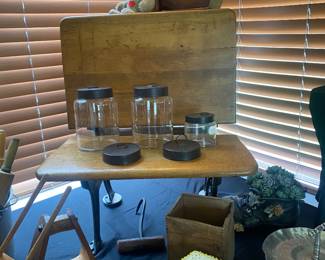 Vintage school desk 