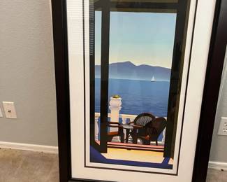 Veranda By Igor Mendev Lovely Matted And Framed Print