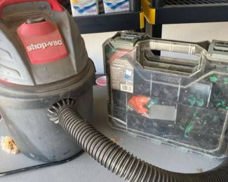 Shop Vac And Organizer