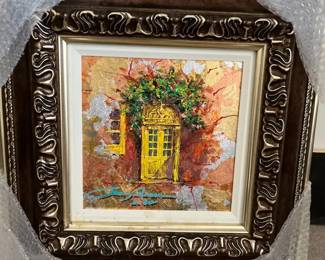 A Golden Doorway Signed James Coleman
