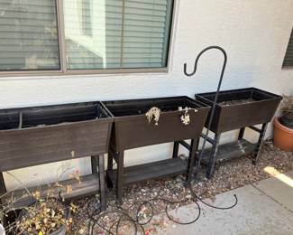 Three Resin Raised Beds And More Lot Three