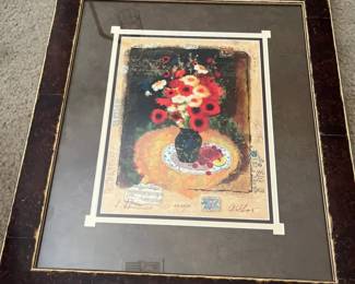 Bouquet By Alexander Wissotzky  Signed