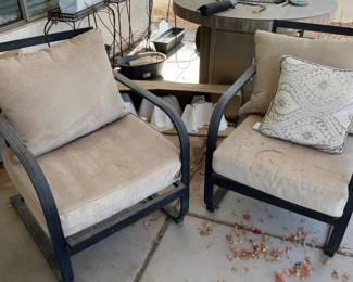 Two Patio Chairs