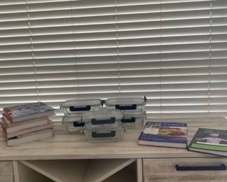 Signed Cookbooks And Glassware