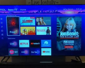TCL 65 Class 4Series 4K UHD Smart Roku Television