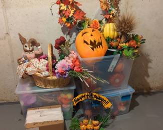 Easter and Fall Decor