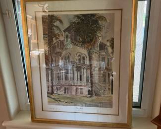 The Fulton Mansion by artist Jack Erlich