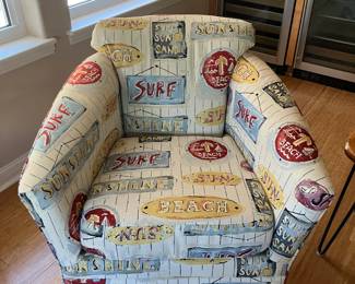 Swivel, rocking chair by My Coastal Home