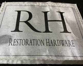 Restoration Hardware sofa & chair & ottoman