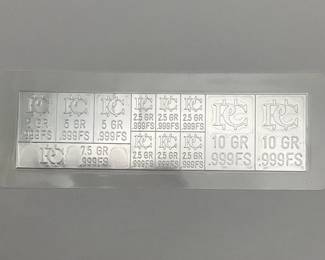 Patriots Coin Fractional Silver Bar