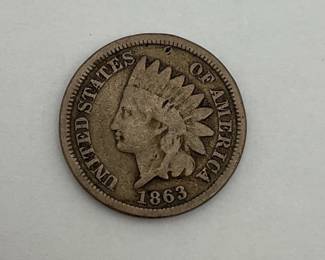 1863 Indian Cent