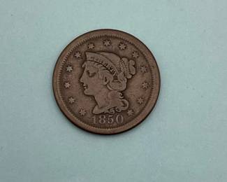 1850 US Large Cent