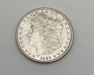 1889 US Morgan Silver Dollar