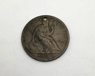 1856-O Seated Liberty Half Dollar