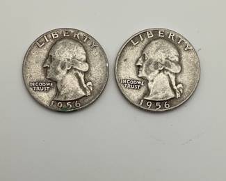 1956 Washington Quarters