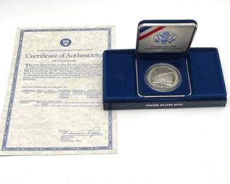 1987 US Constitution Proof Silver Commemorative Coin
