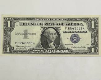 1957-B Uncirculated $1 Silver Certificate