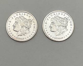 1 gram Silver Rounds