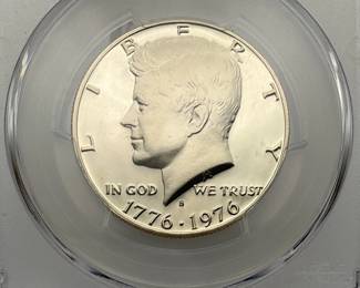 1976-S Silver Proof Kennedy Half Dollar, PCGS PR69 DCAM