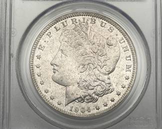 1904-O Morgan Dollar, PCGS MS63