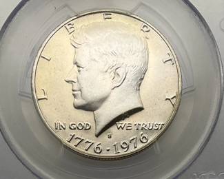 1976-S Silver Kennedy Half Dollar, PCGS MS66
