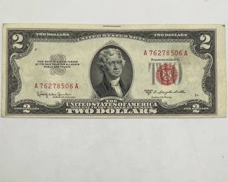 1953-C $2 Red Seal Note