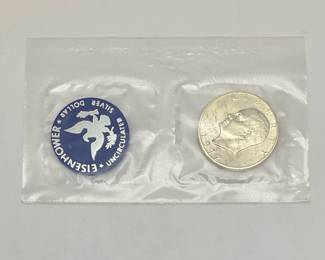 1972 Uncirculated Eisenhower Silver Dollar