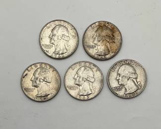 1962 Washington Quarters