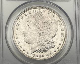 1904-O Morgan Dollar, PCGS MS63