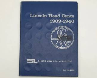 Lincoln Cents Book 1, 1909 to 1940